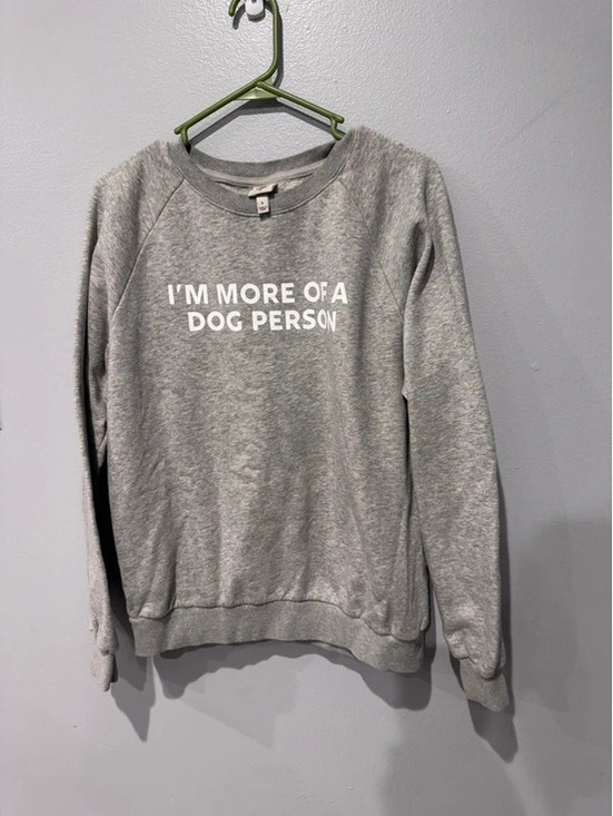 Tops - Cuddle collab dog person crewneck size small